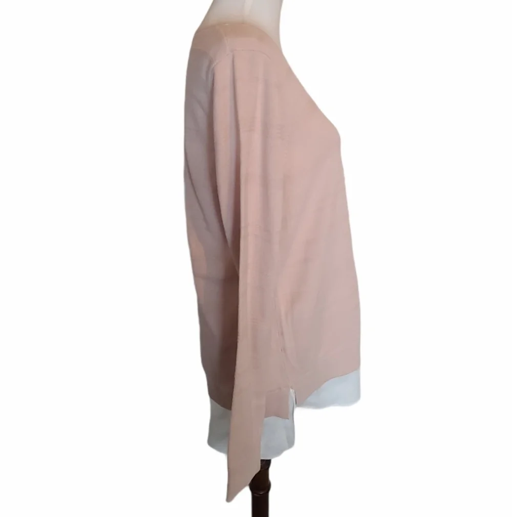 Calvin Klein Blush Pink Pullover Sweatshirt  Soft‎ Cozy Romantic Medium NWT - Picture 5 of 9